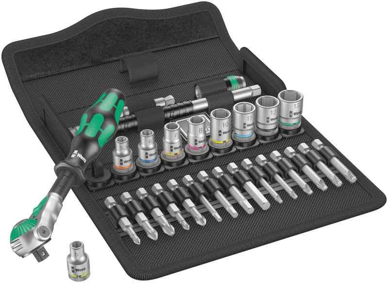 Wera(ヴェラ) 8100 SA6 SA9 SB6 SB9 SC6 SC9 Zyklop スピードラチェットセット