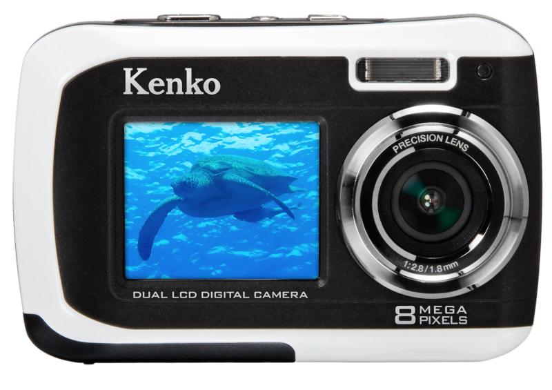 Kenko デジタル写真機 DSC880DW 800万絵素 望遠レンズ光学1倍 白いこと DSC880DW