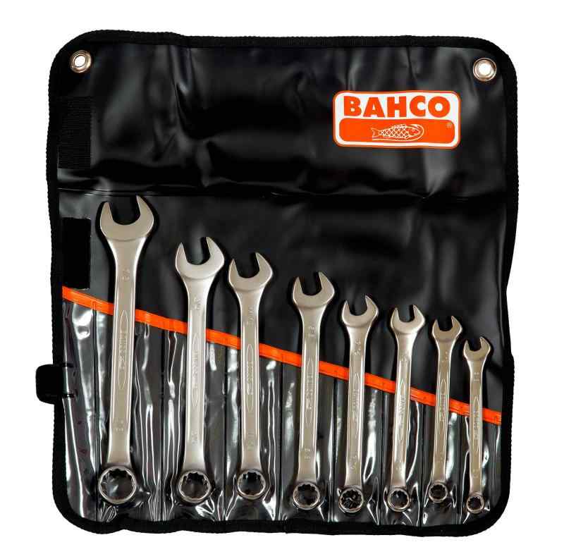 BAHCO(バーコ) Combination Spanner 片目片口鍵 in 8本仕掛ける 111Z/8T