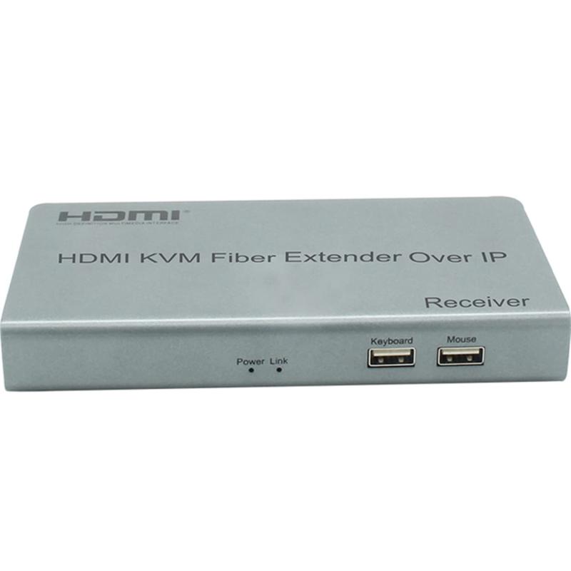 HDMI KVMファイバーエクステンダーOVER IP、HDMI KVM光ファイバースイッチエクステンダー20KM over IP LCSCファイバーケーブルUSB2.0 KVM共有キーボードマウススイッチPS4モニター用｜LAPPISTORES