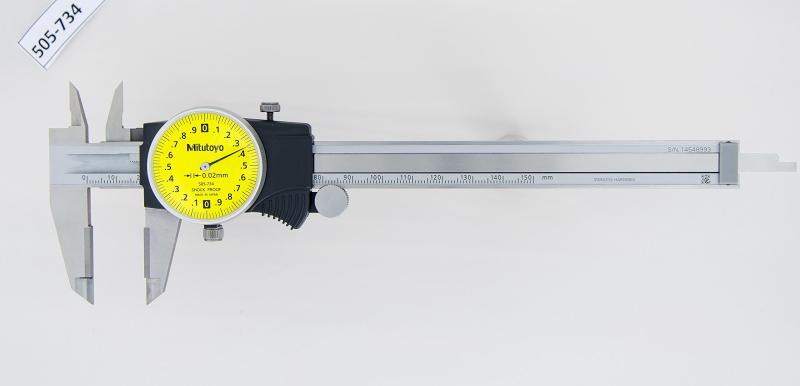 ミツトヨ(Mitutoyo) ダイヤルノギス 505-734 D15TXW｜LAPPISTORES