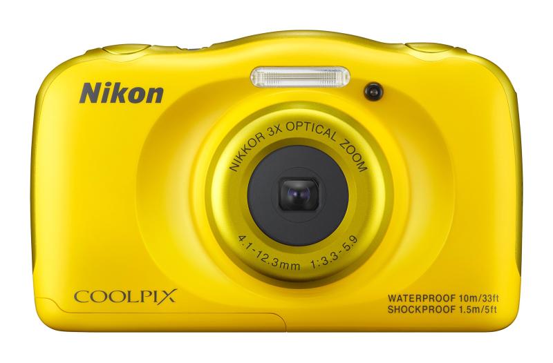 Nikon デジタル写真機 S33 雨合羽 1317万絵素