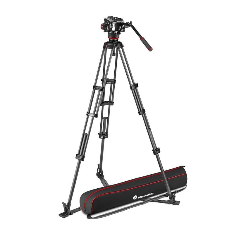 マンフロット(Manfrotto)504Xビデオ雲台+カーボンツイン三脚GS