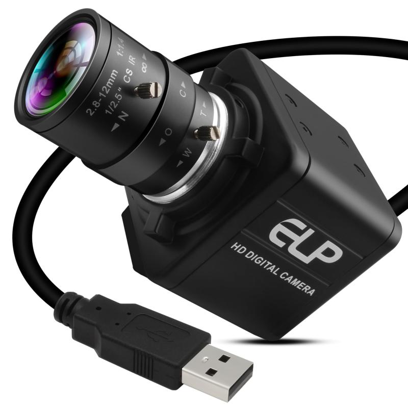 ELP 4K webカメラ マニュアルバリフォーカルクローズアップレンズ 弾丸道路 30fps 製作用望遠レンズ写真機 マイコン 電子計算機 一回りとっ始め用
