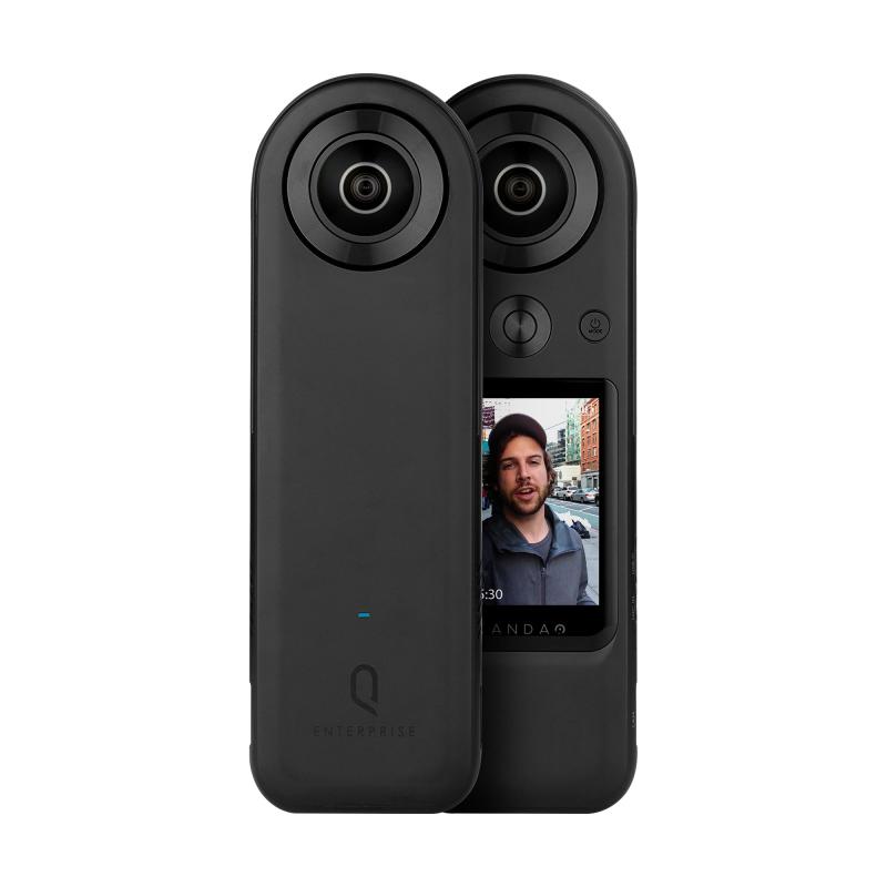 KanDao QooCam 8K Enterprise 360度カメラ30fps カメラ内側リアルタイムスティッチングライブ配信 VRライブストリーミング
