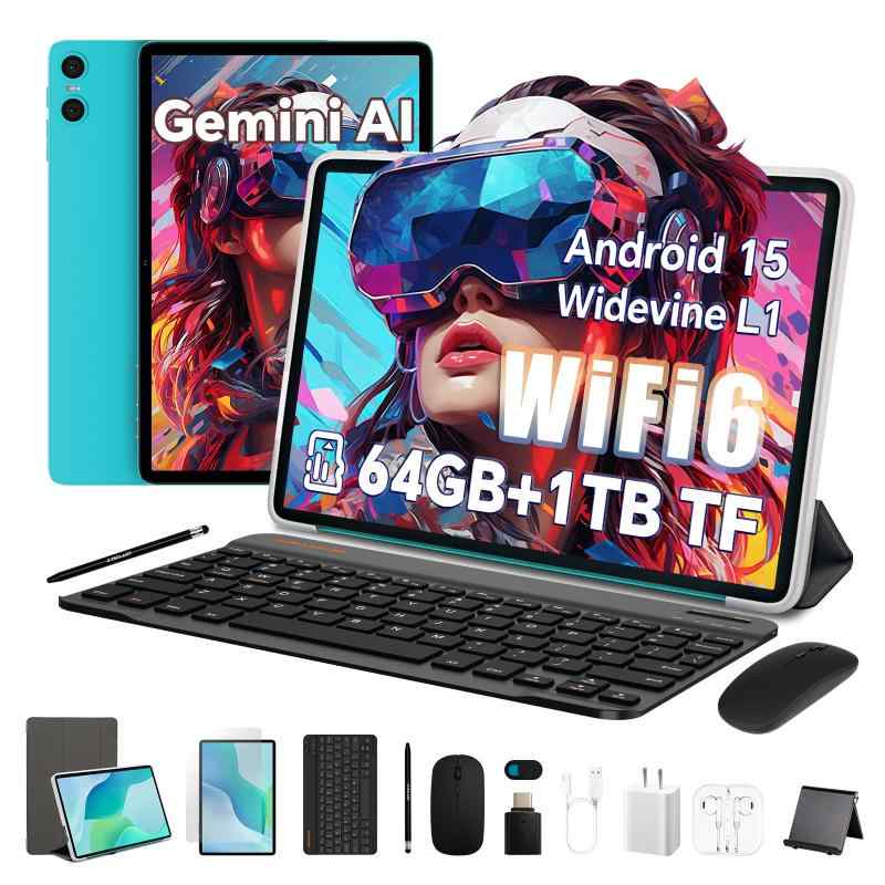 Android 15 経口避妊薬 10in、TECLAST P33 ヒューマノイド15 GO、無線LAN 6+Widevine L1+BT5.4+GMS+6000mAh+Type-C+OTG+顔意識すること+無線電話映し出す+フルメタルボディ、tablet 10in、9