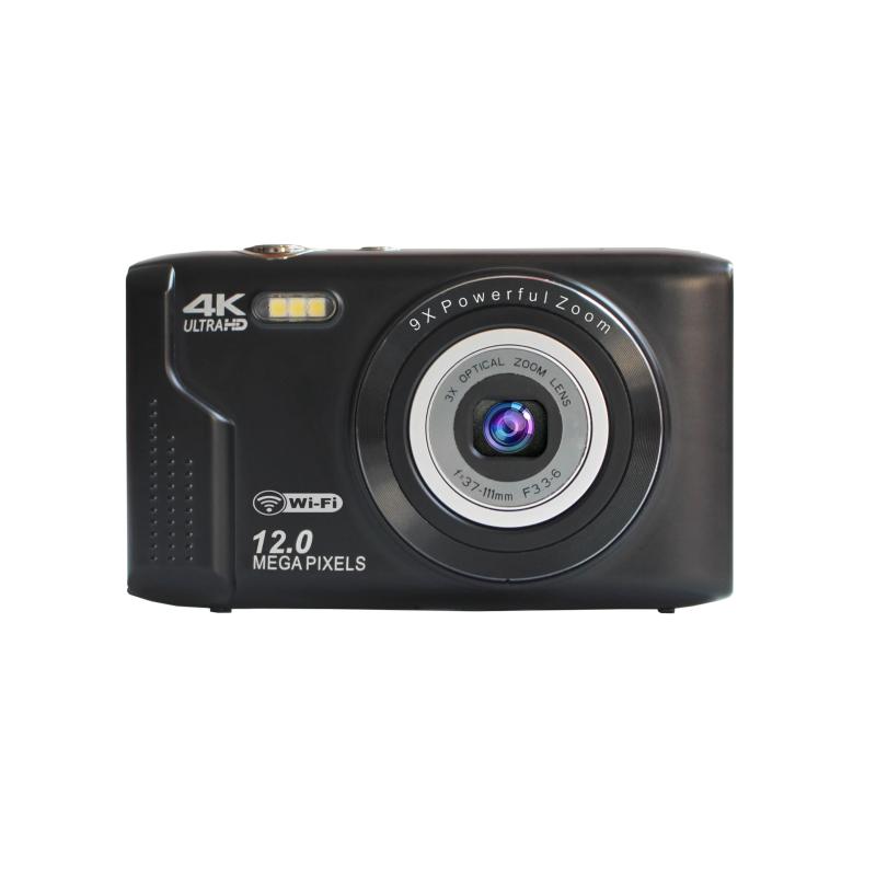 BLUEWIDE コンパクトデジタルカメラ 光学望遠レンズ3倍 効果のある絵素1200万 デジタル望遠レンズ3倍 4K映像 CALS流行り物 Wi-Fi オート興味の中心 コンデジ ディジカメ 行楽 工事一こま