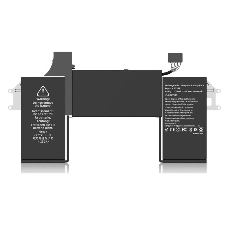 【JCOI】 A2389 A2337取り替えっこ相応う 【11.4V 4800mAh】MacBook Air M1 2020（A2337）MacBookAir10,1 MGN63LL/A MGN73LL/A 高性能 万覚え帳マイコン 取り替えっこ乾電池 pc独居室