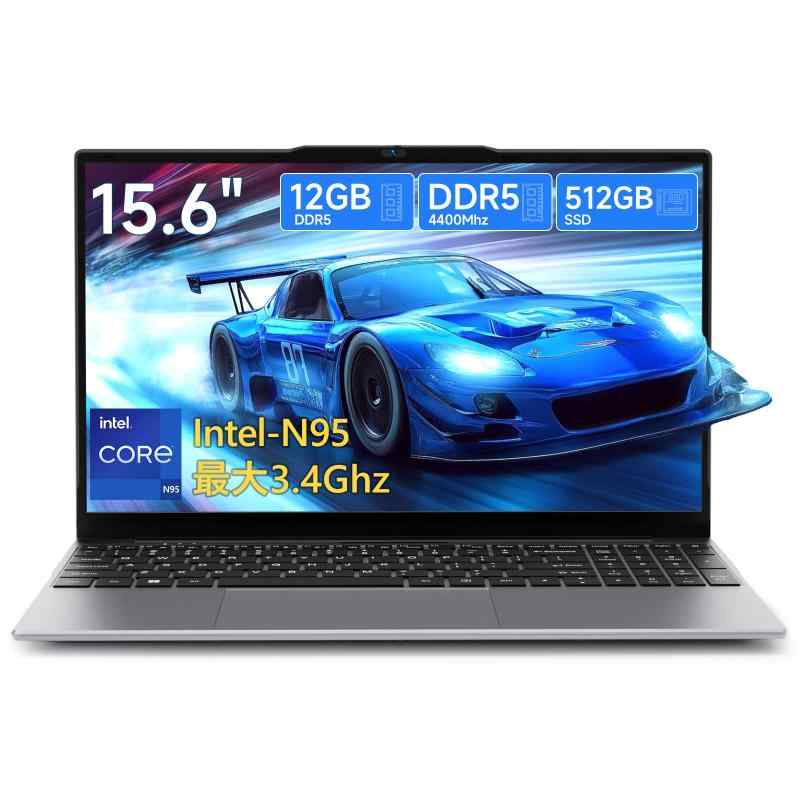 万覚え帳マイコン 16GB DDR4爆速記憶装置+512GB SSD 第12時人 N95積み上げる 最大限度3.4GHz N5095 よりとんとん拍子】万覚え帳マイコン 15.6in 38Wh大電気容量蓄電池 1920×1080 IPS液晶 事務机いの一番pc Win11Pro