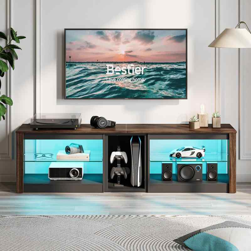 Bestier テレビ受像機台 テレビ受像機ゲーム盤 なおなお書き5力くらべ機納める相応う 幅160糎