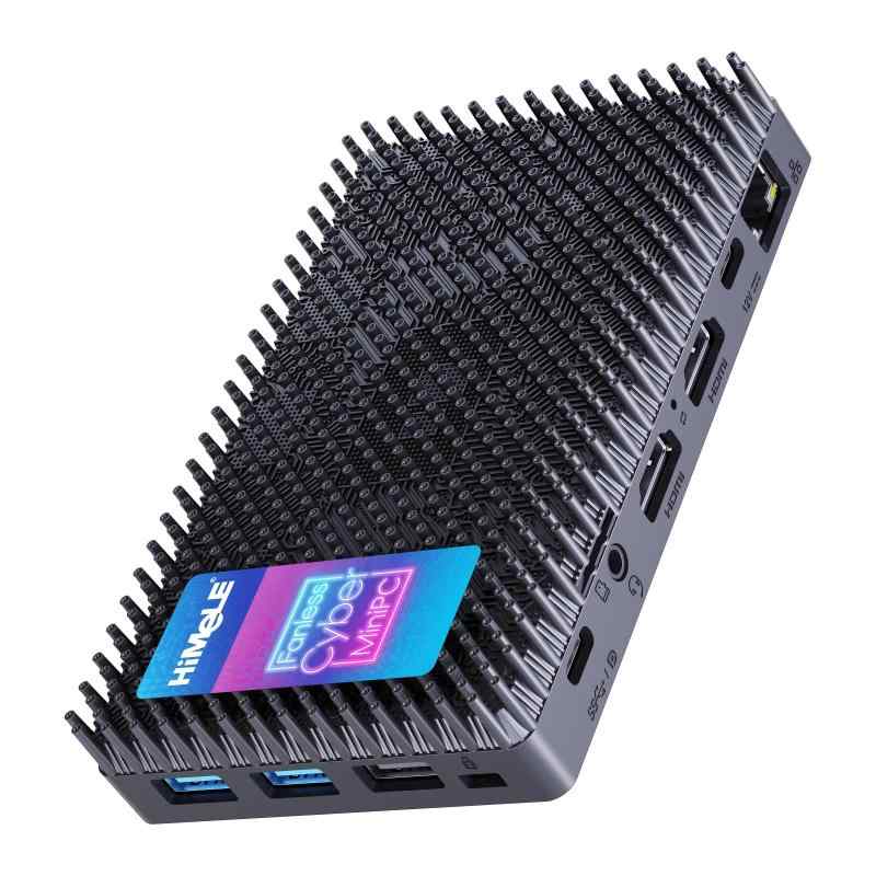 HiMeLE Cyber Mini パソコン ファンレスミニパソコン Windows 11 Pro