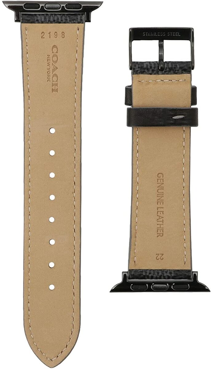オンラインショッピング COACH 時計用ベルト 14700044 メンズ アップルウォッチ 交換バンド 替えベルト42mm 44mm 45mmケース用  シグネチャーキャンバスストラップ 並行輸入品 プレゼント オフィス ビジネス 記念日 fucoa.cl