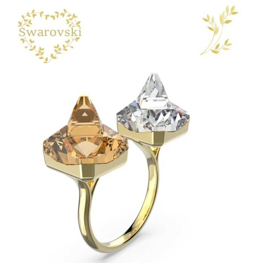 Swarovski リーフモチーフ リング b8023f5203fb12cde180f3756a7c0b