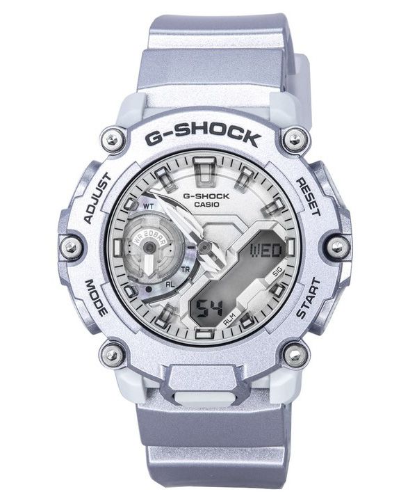 カシオ ウオッチ メンズ G-SHOCK Forgotten Future しろがね色 メタリックシルバー GA-2200FF-8A CASIO 並行輸入品