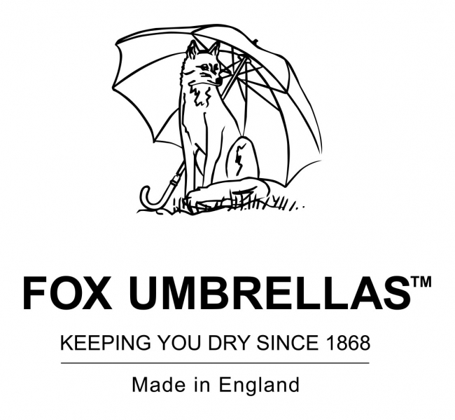 FOX UMBRELLAS レディース 高級長傘 WL9 SLIM LEATHER CROOK HANDLE