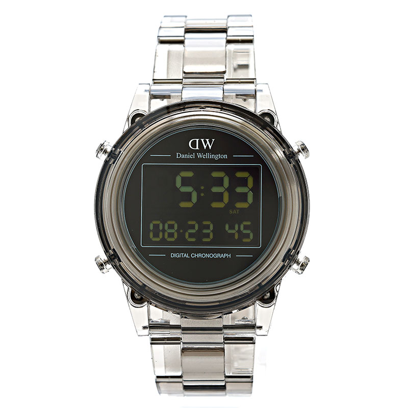 ダニエルウェリントン 腕時計 Retro Digital DW00100766 ライトグレー ブラック 42mm メンズ Daniel Wellington｜ラプラージュ　店 20,232円