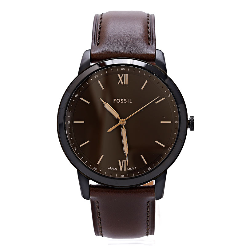 フォッシル ウオッチ MINIMALIST FS5551 赤銅色 44MM メンズ FOSSIL