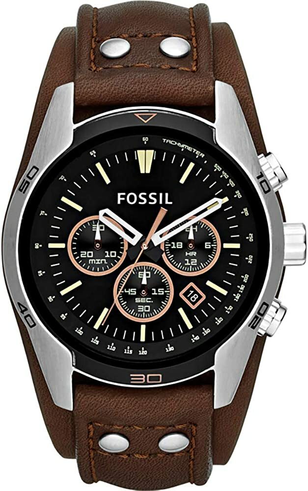 FOSSIL 時計 ブラウン-www.electrowelt.com