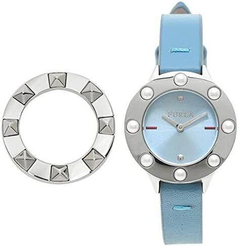 FURLA 腕時計　R4251116506　フルラ　レディース CLUB　クラブ 25ｍｍ　替えベゼル付き クォーツ ブルー レザーベルト 並行輸入品　プレゼント　記念日　クォーツ
