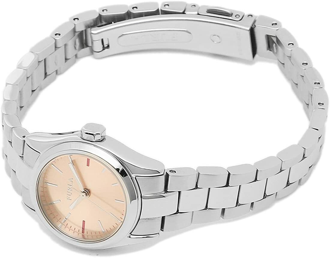 FURLA 腕時計 R4253101517 シルバーベルト エヴァ ローズ 記念日