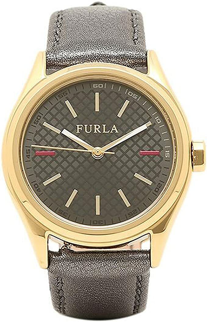 【楽天市場】FURLA R4251101501 腕時計 フルラ EVA エヴァ 35MM クォーツ メタリックブラック レザーベルト