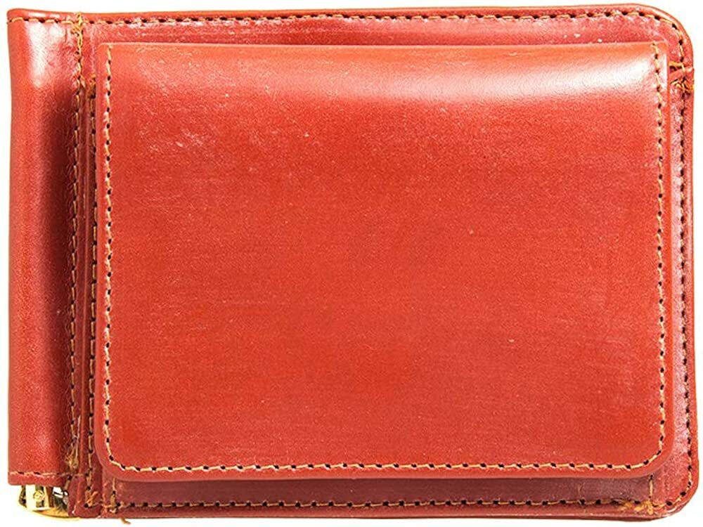 GLENROYAL　03-6164-OXT　グレンロイヤル　小銭入れ付マネークリップ　OXFORD TAN　オレンジ　スコットランド製　メンズ レディース レザー ロゴ ブライドルレザー　 誕生日 並行輸入品 　ミニ財布　無地 　プレゼント　記念日　アニバーサリー 26,625円