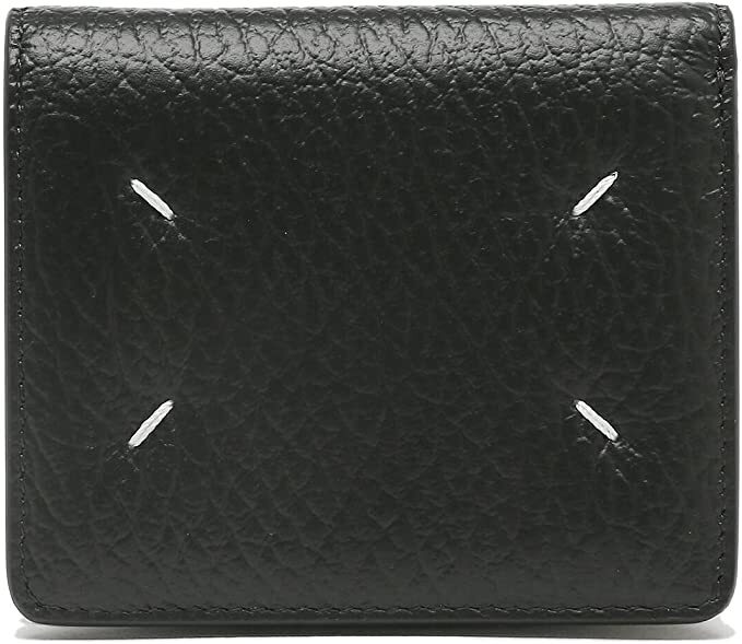 本革　Maison Margiela 二つ折り財布 黒 楽天市場】メゾンマルジェラ Maison Margiela 財布 二つ折り財布