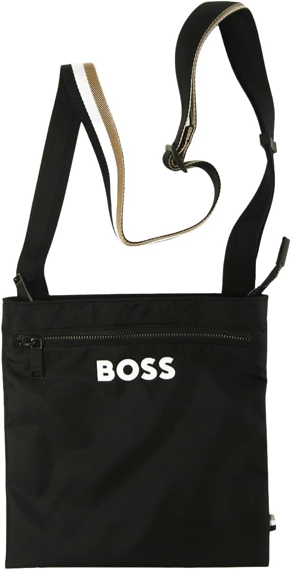 ヒューゴボス ショルダーバッグ エンベロープ サコッシュ 50511930-001 ブラック メンズ HUGO BOSS 並行輸入品|ラプラージュ 店
