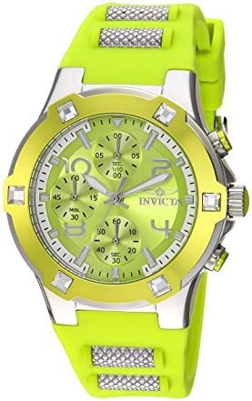 インビクタ 腕時計 メンズ グリーン シンプルクロノグラフ Invicta 24196 並行輸入品