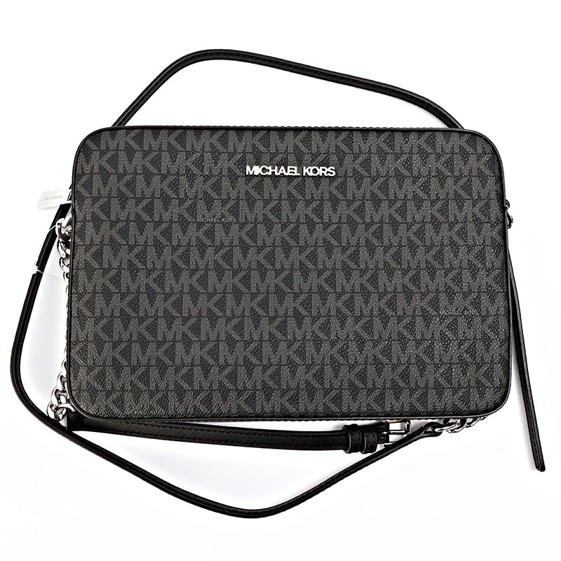 マイケルコース ショルダーバッグ JET SET 35F8STTC3B-BLACK ブラック レディース MICHAEL KORS｜ラプラージュ　店