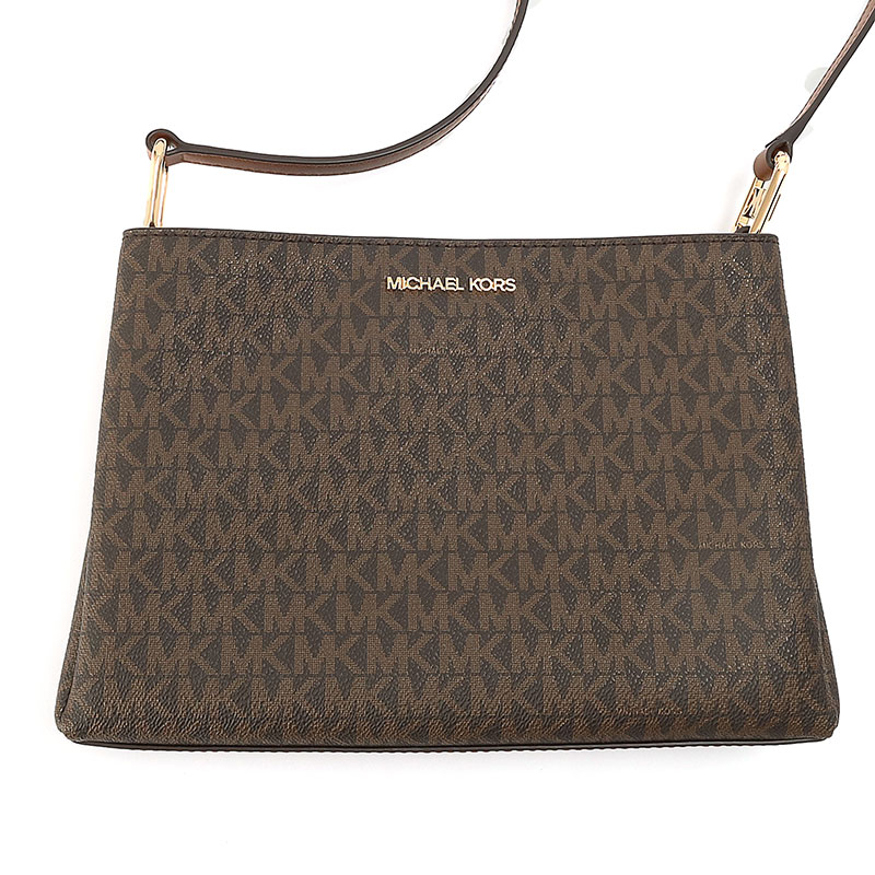 マイケル教科課程 ショルダーバッグ 35H1G9TC8B-BROWN 赤銅色 名書き柄 レディース MICHAEL KORS 並行輸入品