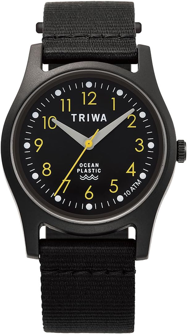 トリワ 腕時計 メンズ レディース TIME FOR OCEANS JAPAN LIMITED ブラック TFO110-CL150101 TRIWA 並行輸入品|ラプラージュ 店