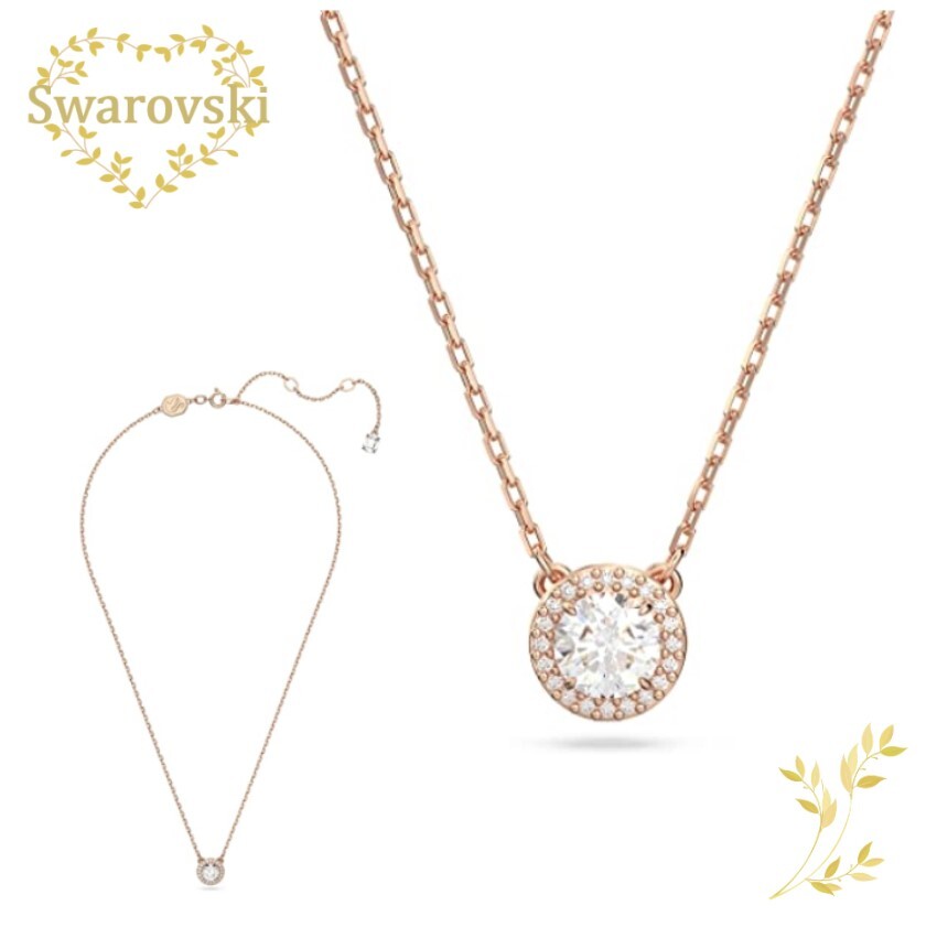 SWAROVSKI 　ネックレス　5636272　スワロフスキーConstella ペンダント　ラウンドカット, ホワイト, ローズゴールドトーン・プレーティング　クリスタル　 ペンダント 　プレゼント　誕生日　記念日　アニバーサリー　ラグジュアリー 並行輸入品