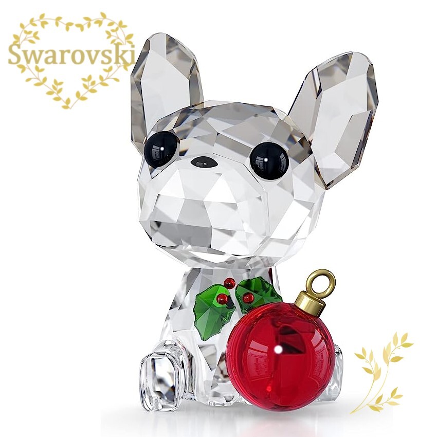 楽天市場】スワロフスキー SWAROVSKI クリスタル フィギュア パグ 犬