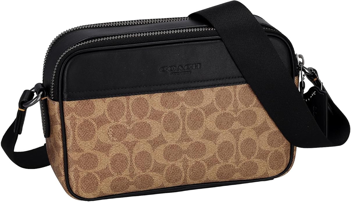 コーチ職 ショルダーバッグ レディース GRHM XBODY 赤銅色 黒いこと CV921-QBNRX COACH