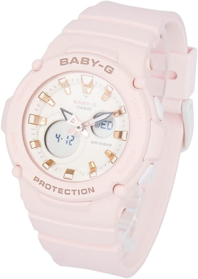 カシオ 腕時計 レディース Baby-G ホワイト ミスティピンク BGA-275-4A CASIO｜ラプラージュ　店