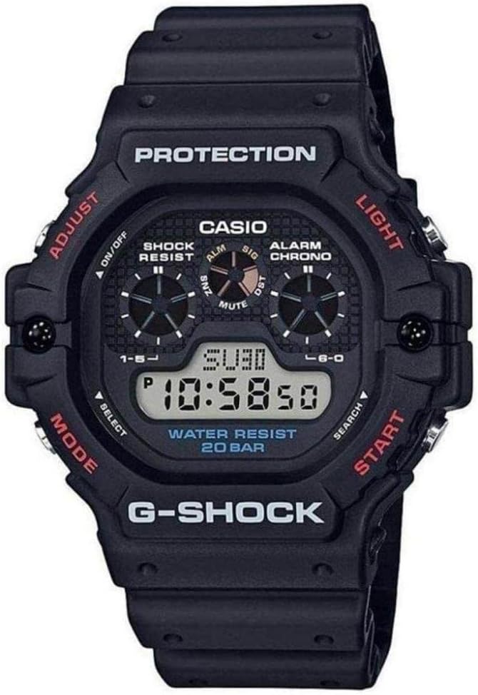 カシオ 腕時計 DW-5900-1DR ブラック シンプル メンズ CASIO G-SHOCK 並行輸入品 腕時計-メンズ腕時計