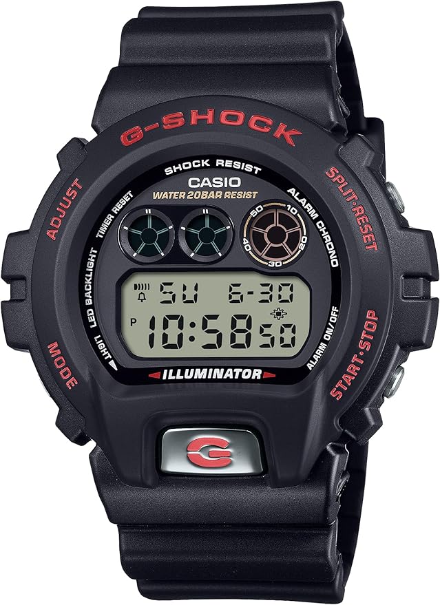 カシオ ウオッチ メンズ  G-SHOCK 赤いこと 黒いこと DW-6900TR-1 CASIO 並行輸入品
