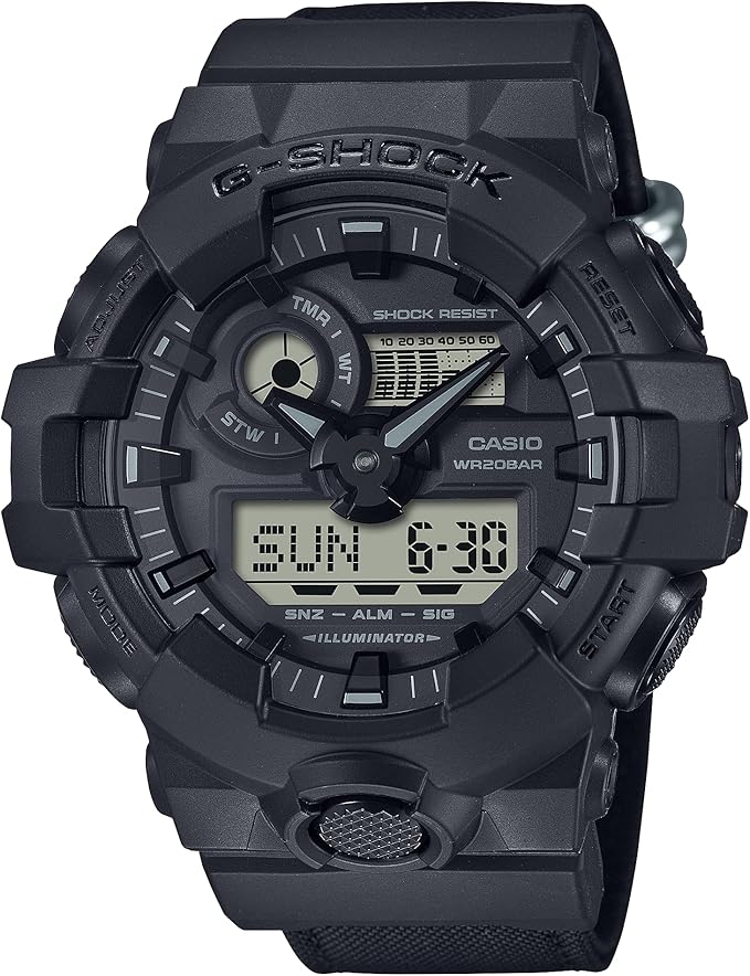 カシオ ウオッチ メンズ G-SHOCK 黒いこと GA-700BCE-1A CASIO 並行輸入品