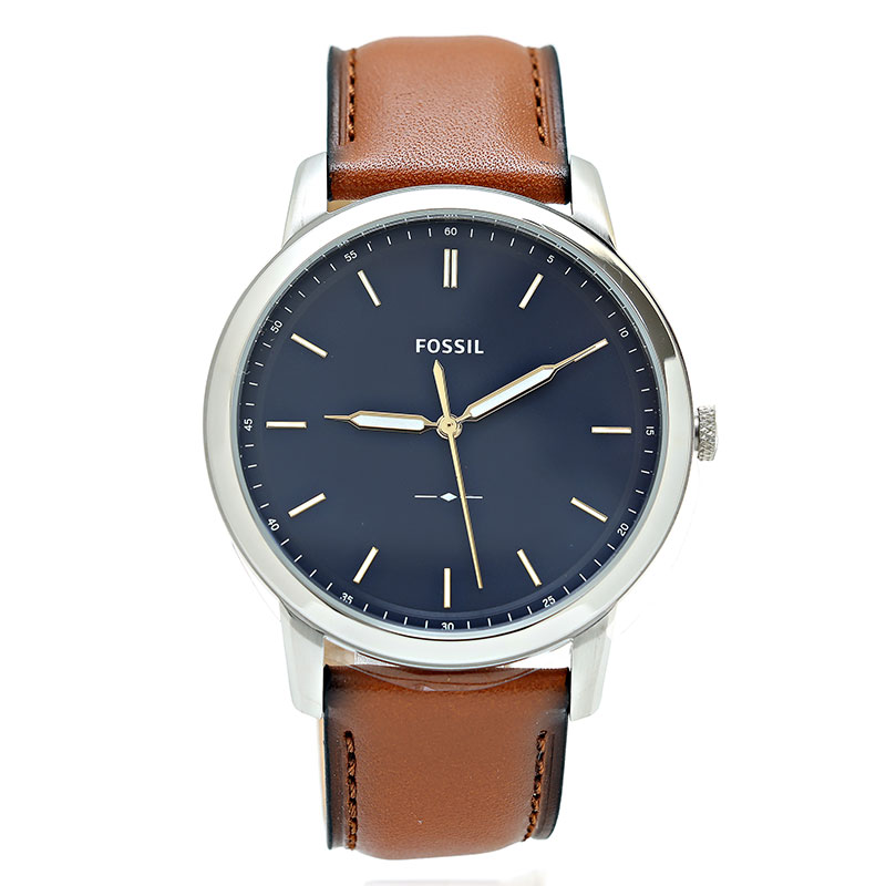 フォッシル ウオッチ メンズ MINIMALIST SLIM 米国海軍 赤銅色 FS5304 FOSSIL 並行輸入品
