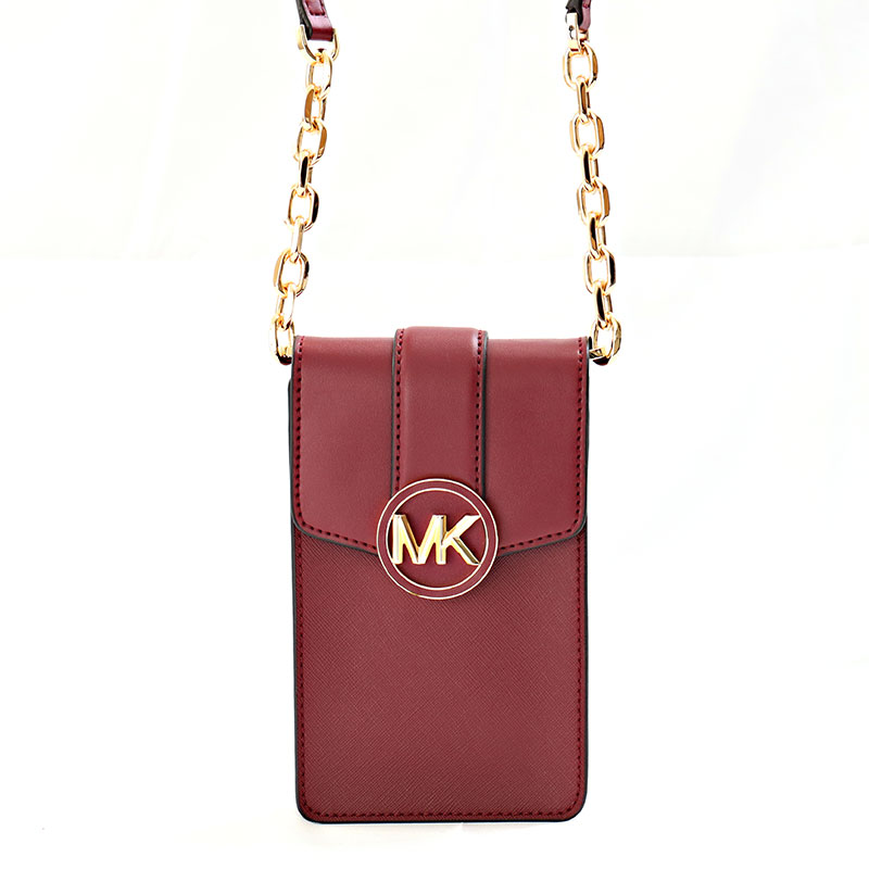 マイケルコース スマホポーチ レディース CARMEN SM PHONE XBODY マルベリー 35T2GNMC5L-MULBERY MICHAEL KORS 並行輸入品|ラプラージュ 店