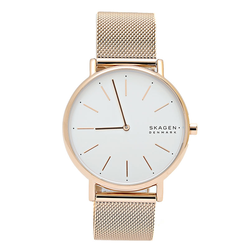 スカーゲン 腕時計 レディース ホワイト ピンクゴールド クオーツ SKAGEN SKW2784 並行輸入品
