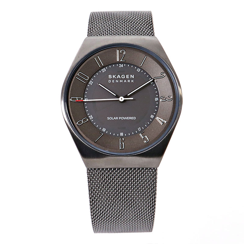 スカーゲン 腕時計 メンズ シルバー チャコールグレー クオーツ SKAGEN SKW6836 Grenen Solar Powered Watch グレネン ソーラーパワー 並行輸入品|ラプラージュ 店