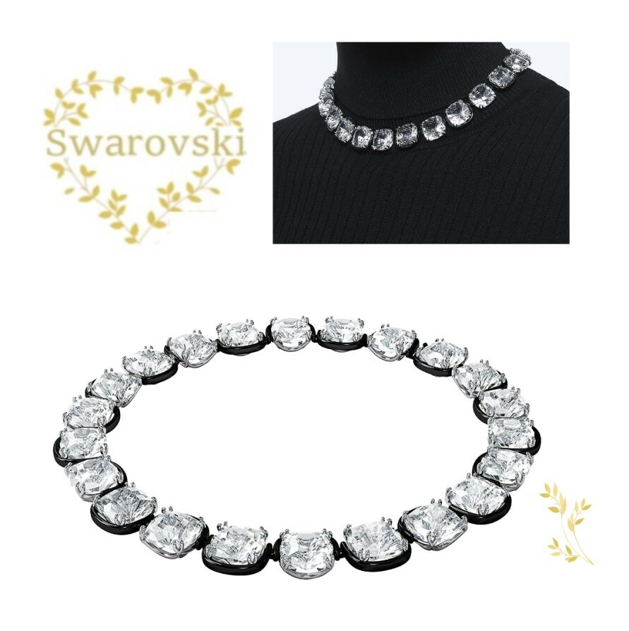 あさスワロフスキー Harmonia クッションカット イエロー シルバー Harmonia Collection | Swarovski