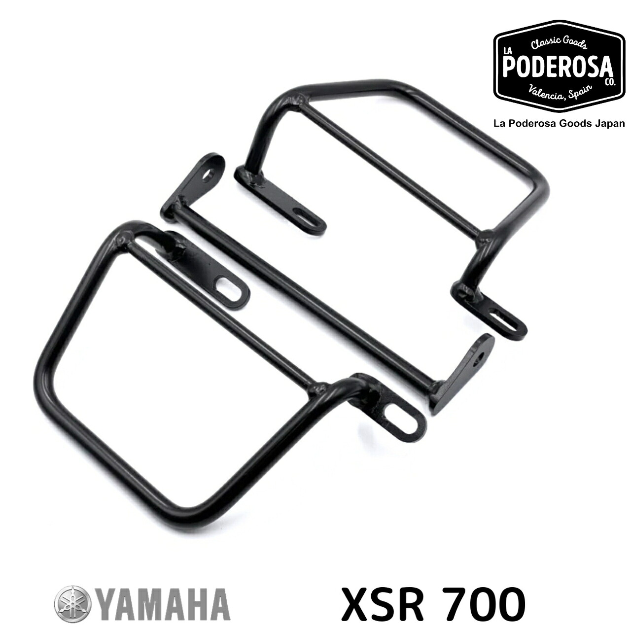 Yamaha XSR700用ブラケット ヤマハLaPoderosaGoods サドルバッグ サイドバッグ国内在庫あり 即納|La Poderosa goods Japan