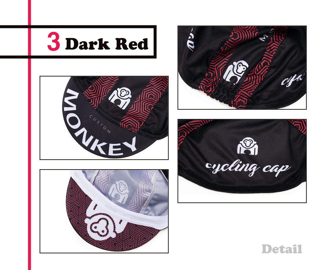 楽天市場 サイクルキャップ おしゃれ インナーキャップ サイクリング 自転車 帽子 メンズ レディース 男女兼用 モンキー 猿 サル 14色 Lapset 楽天市場店