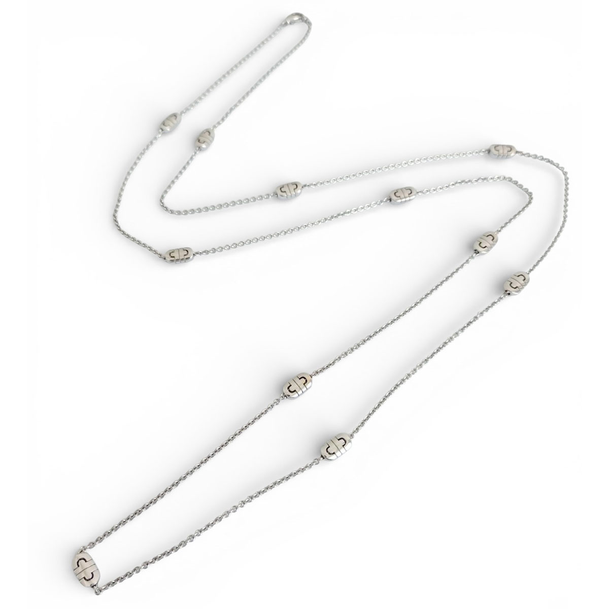 【中古】BVLGARI/ブルガリ パレンテシ ネックレス 750ホワイトゴールド レディース 【コンディション:中古A】|ブランド販売ラクーダ 店