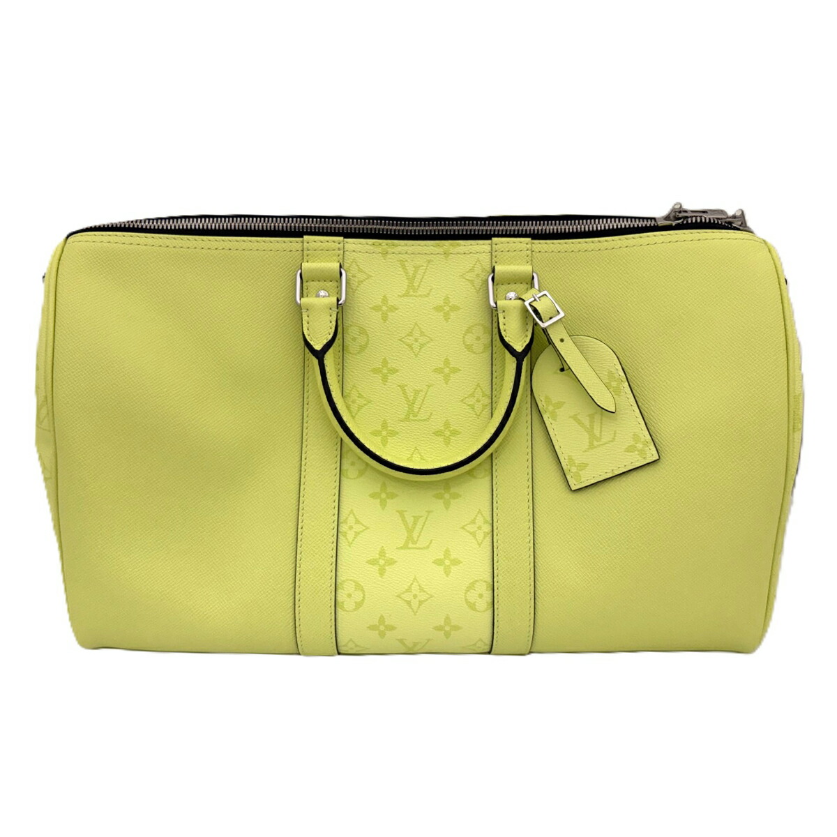 【中古】LOUIS VUITTON / ルイ・ヴィトン キーポル･バンドリエール 45 M14124 レモンイエロー レディース 【コンディション：中古A】