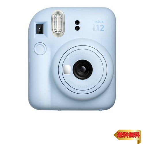 【マラソン最大限度46倍】富士フイルム(FUJIFILM) チェキ インスタント写真機 instax mini 12 淡彩青碧 INS MINI 12 BLUE
