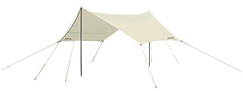 【マラソン最大46倍】キャプテンスタッグ(CAPTAIN STAG) タープ ヘキサゴン サイズ400&times;420&times;H220cm UV・PU加工 キャリーバッグ付き｜ラサンタ